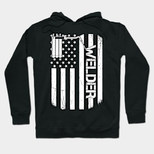 Welder American Flag Hoodie